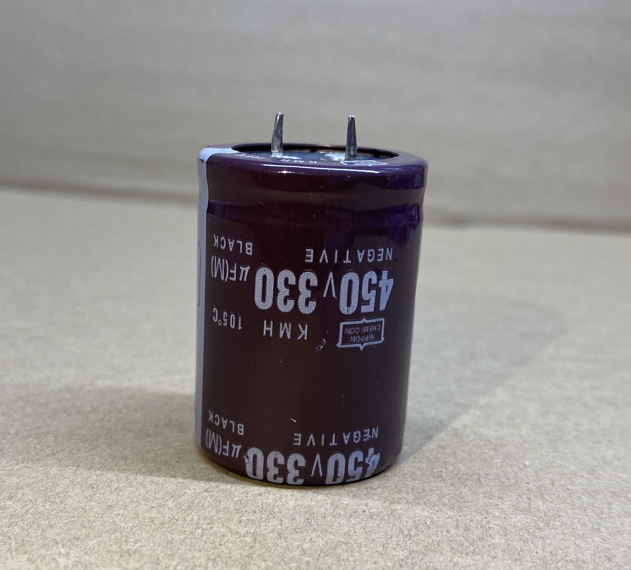 Tụ lọc nguồn 330uf - 450v New (30x41mm)