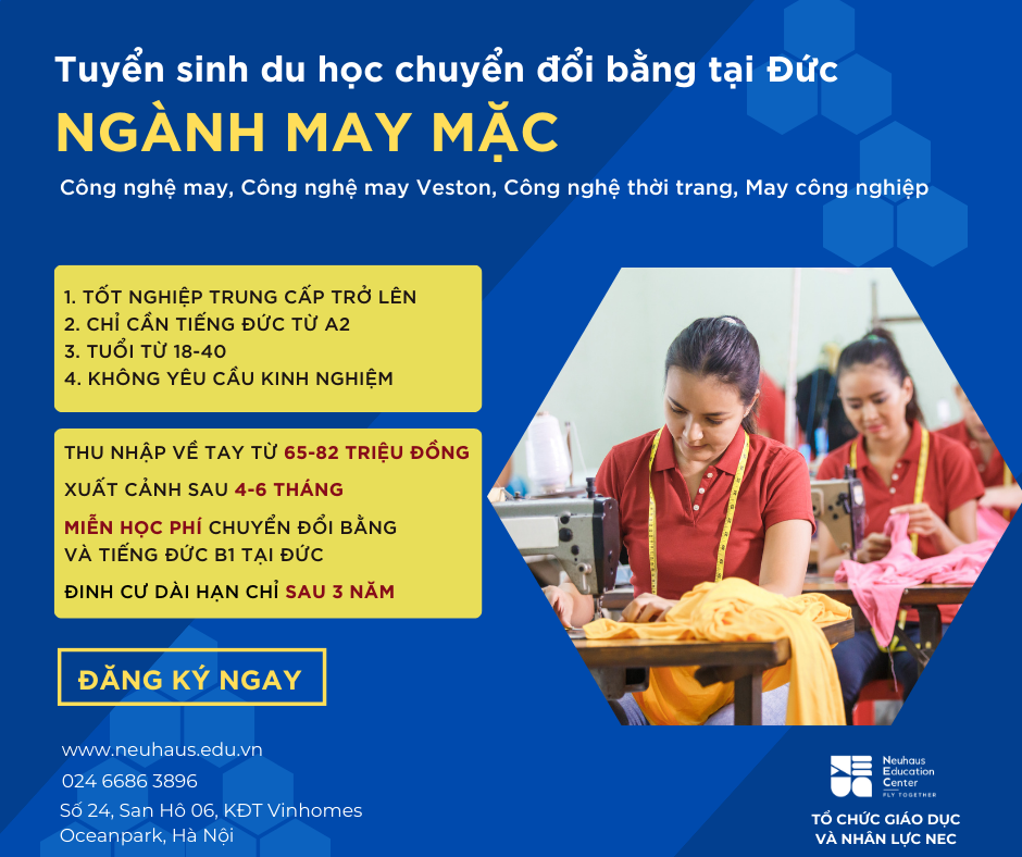Nước Đức rộng cửa đón lao động với chương trình chuyển đổi bằng nghề