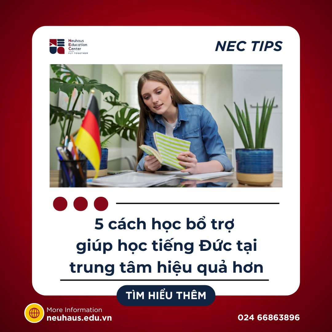 5 cách học bổ trợ  giúp học tiếng Đức tại trung tâm hiệu quả hơn
