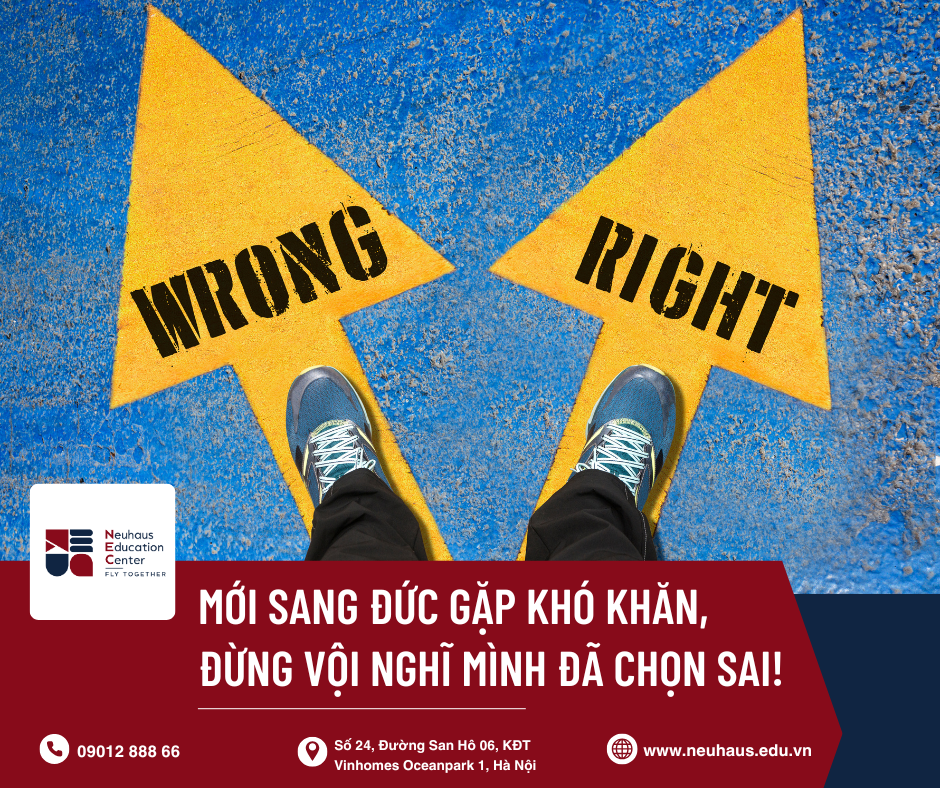 Mới sang Đức gặp khó khăn, đừng vội nghĩ mình đã chọn sai
