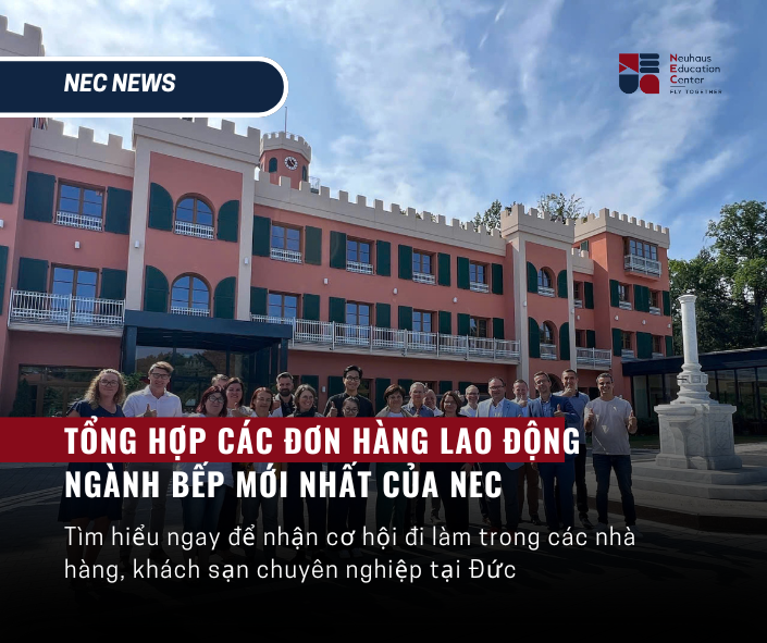 Cơ hội làm việc ngành bếp tại Đức: Thu nhập ổn định, hỗ trợ trọn gói