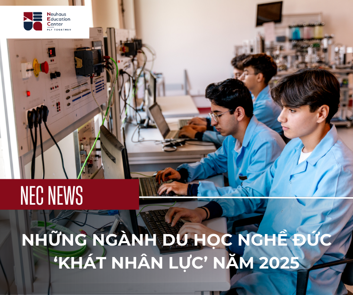Những ngành du học nghề tại Đức đang 'khát nhân lực' năm 2025