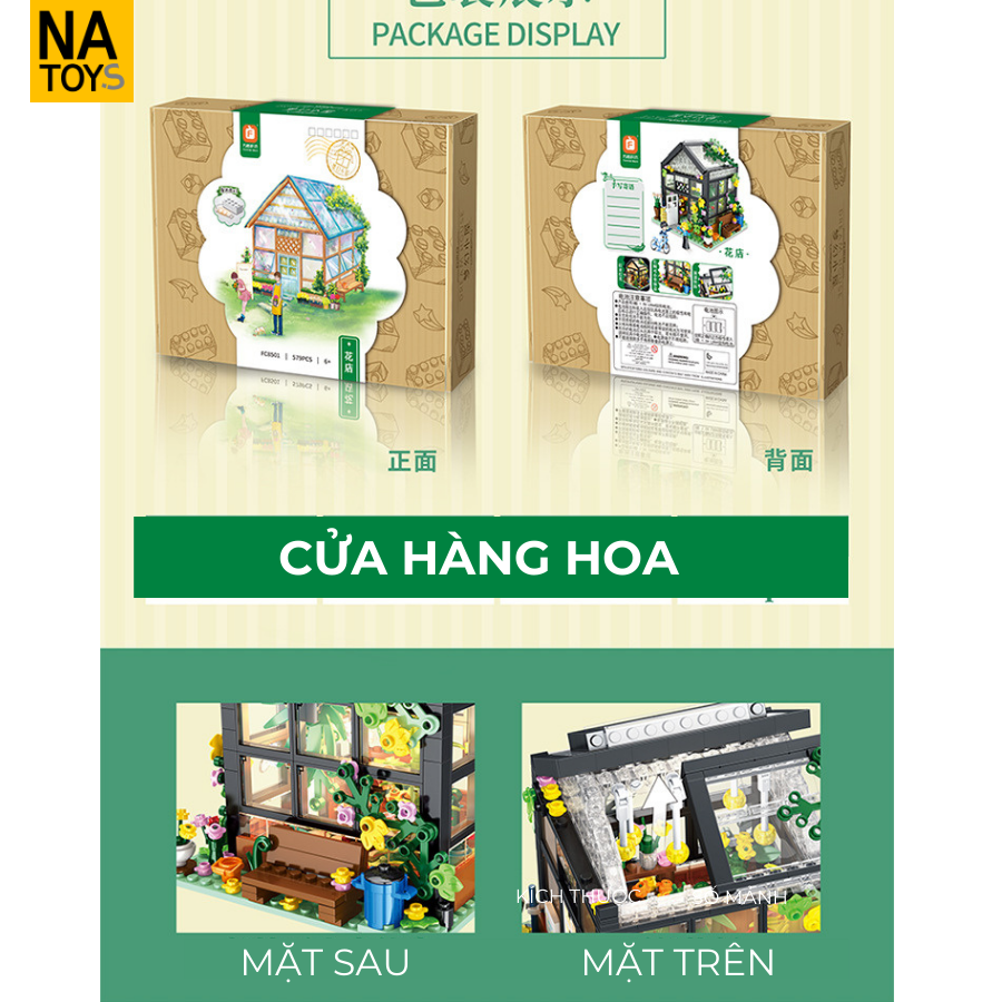 Xếp hình Tiệm Hoa