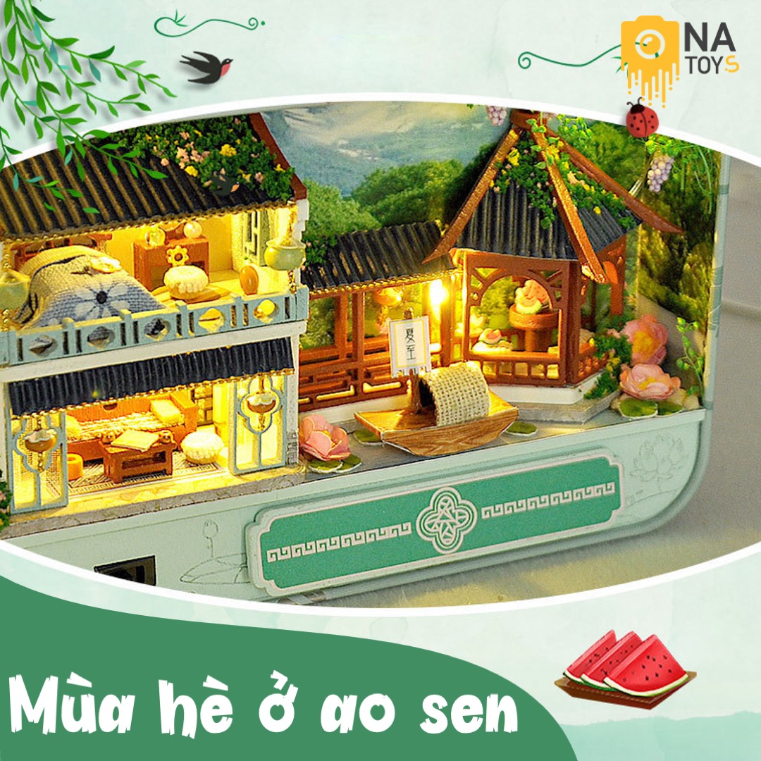 Hộp Mô Hình Vườn Mùa Hè