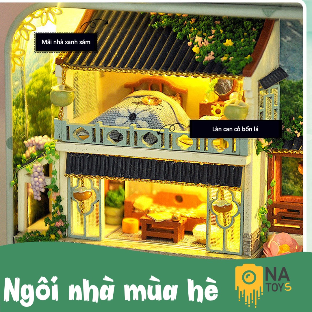 Hộp Mô Hình Vườn Mùa Hè