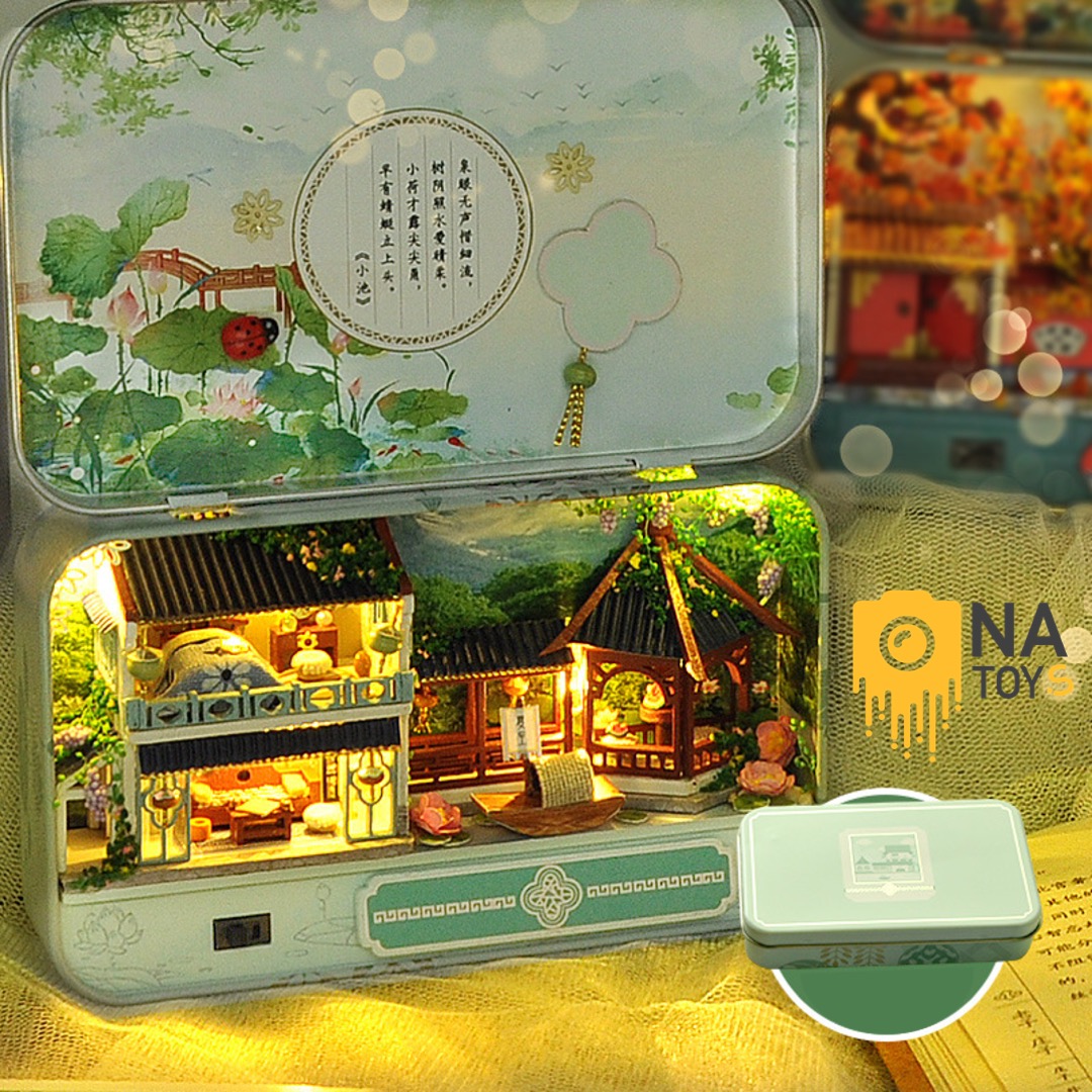 Hộp Mô Hình Vườn Mùa Hè