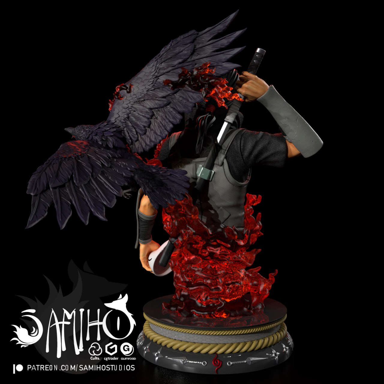 MH3_41_Itachi Anbu Bust