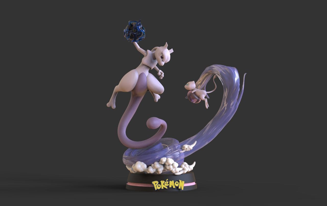 MH3_238- Mewtwo Pokemon
