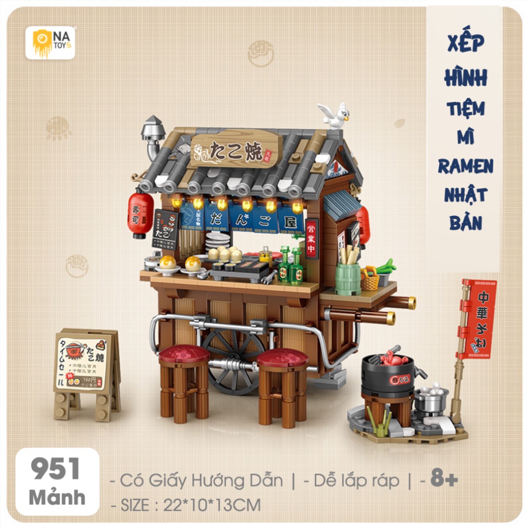 Xếp Hình Tiệm Mì Ra Men