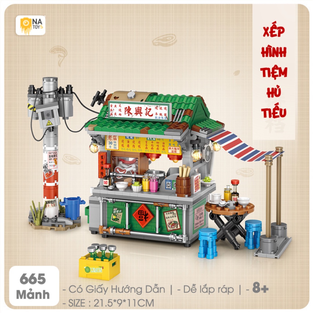 Xếp Hình Tiệm Hủ tiếu