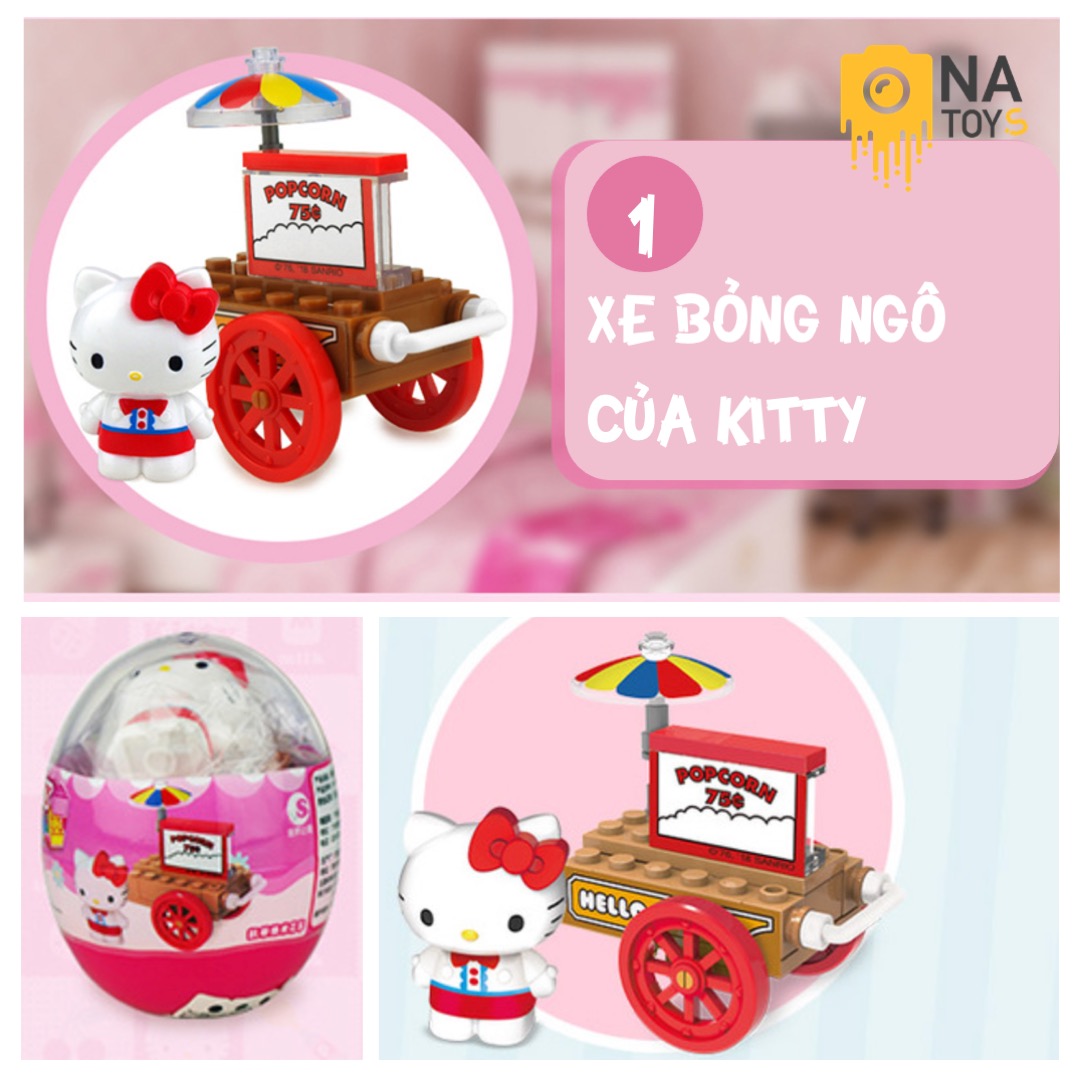 1 Trứng Hello Kitty (1 set 6 Trứng)