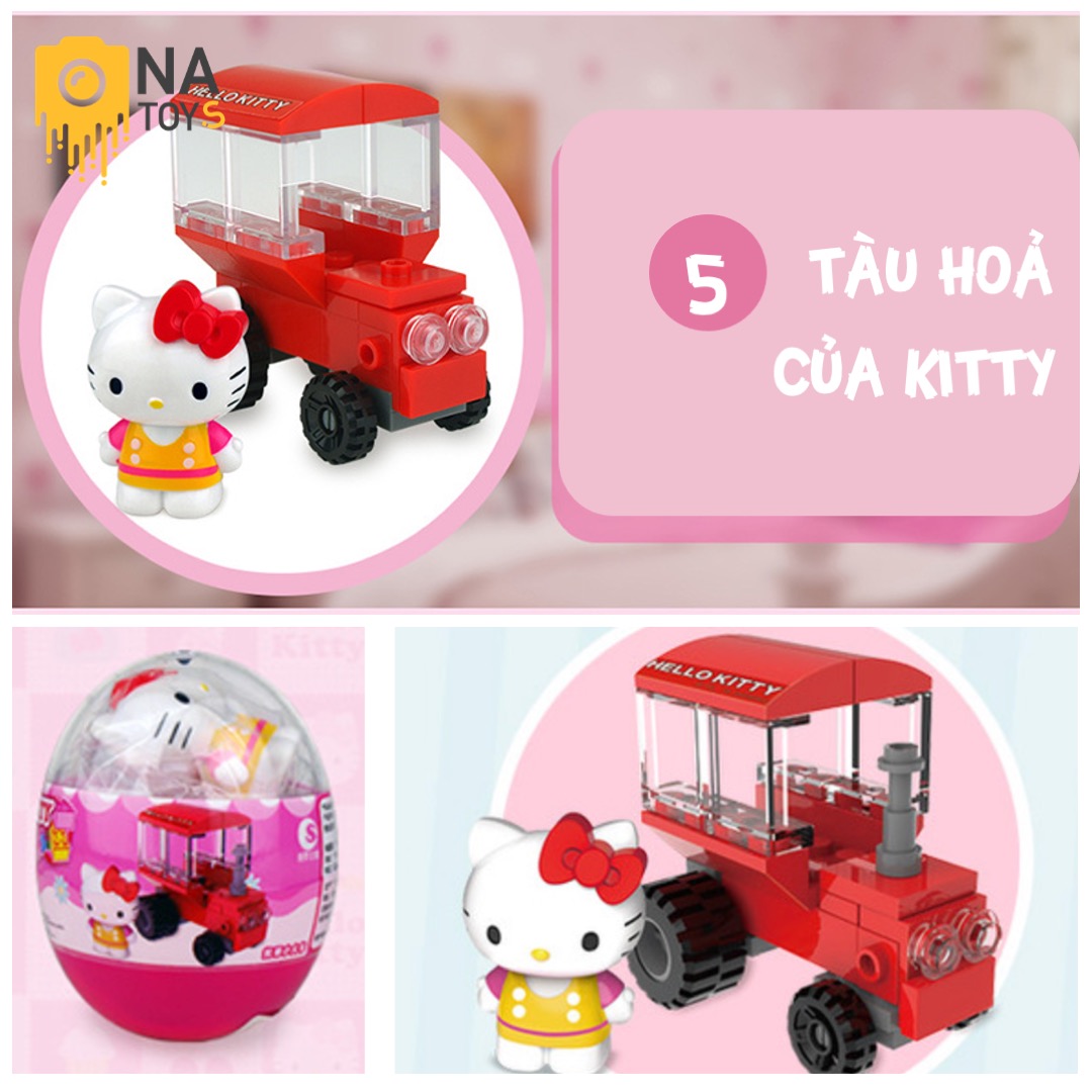 1 Trứng Hello Kitty (1 set 6 Trứng)