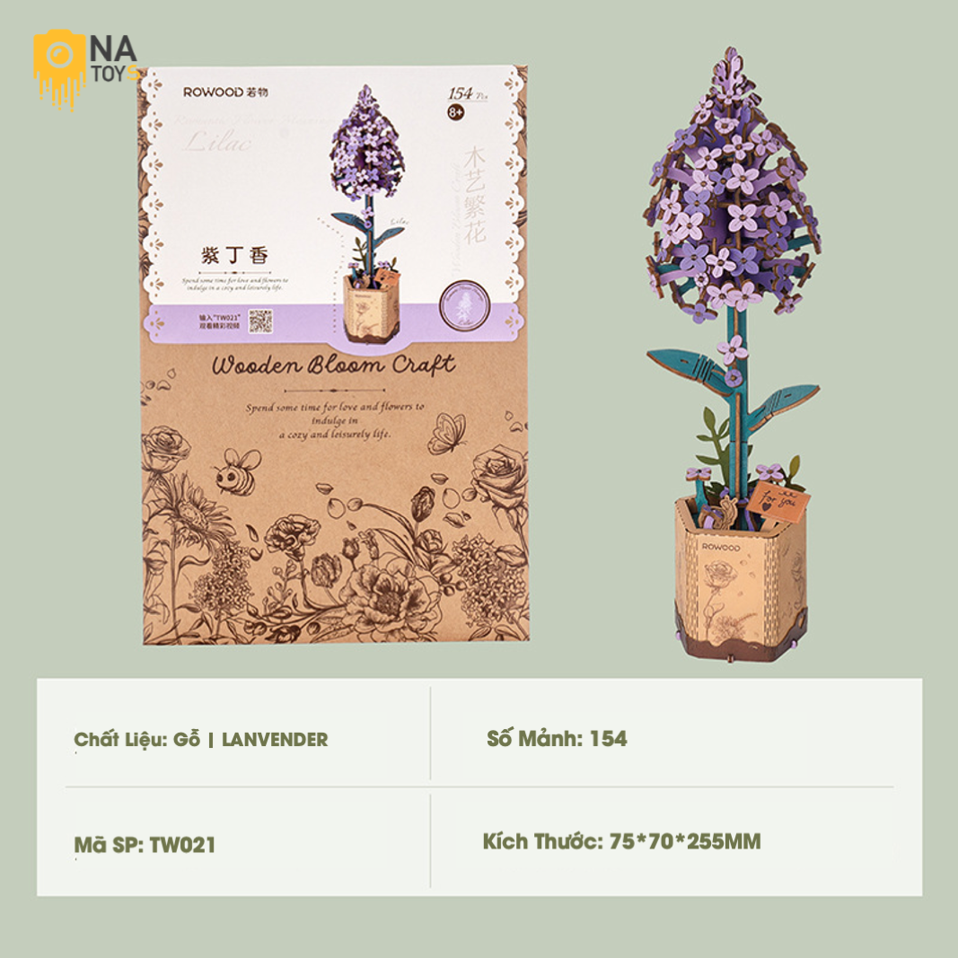 Hoa Gỗ Lavender