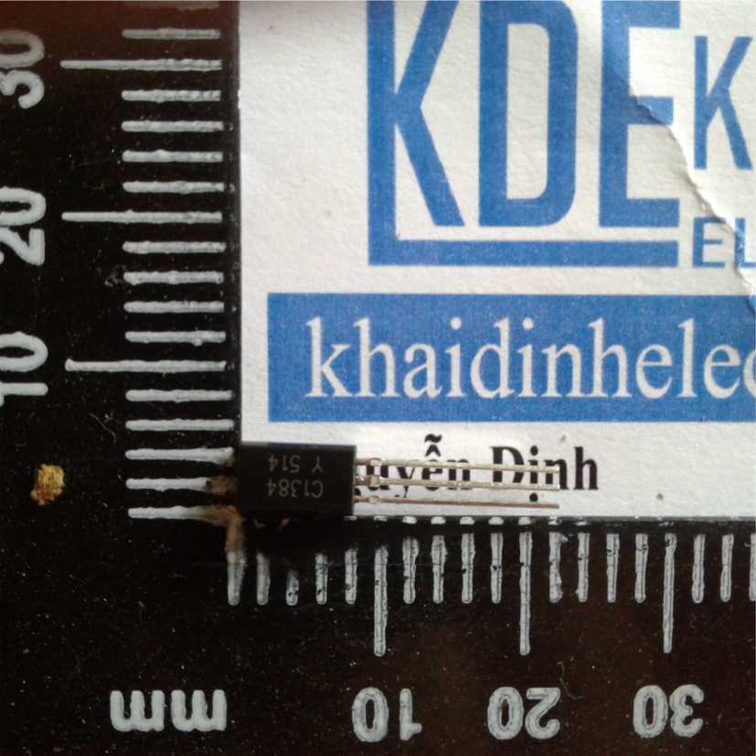 c1384 NPN transistor To-92L 50V 1.5A kde0189
