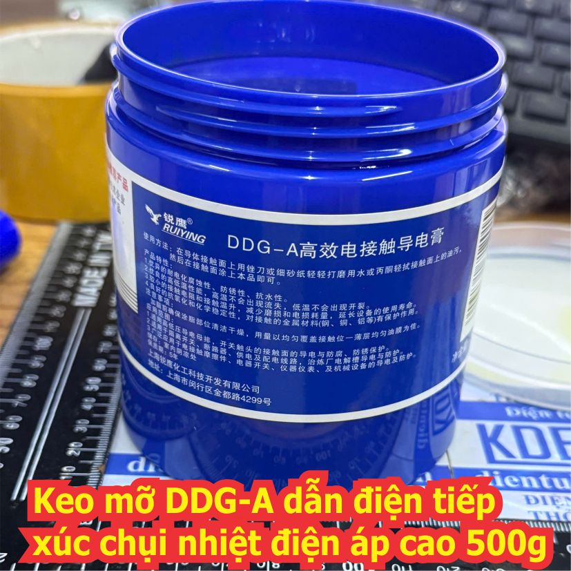 Keo mỡ DDG-A dẫn điện tiếp xúc chụi nhiệt điện áp cao 500g kde0565