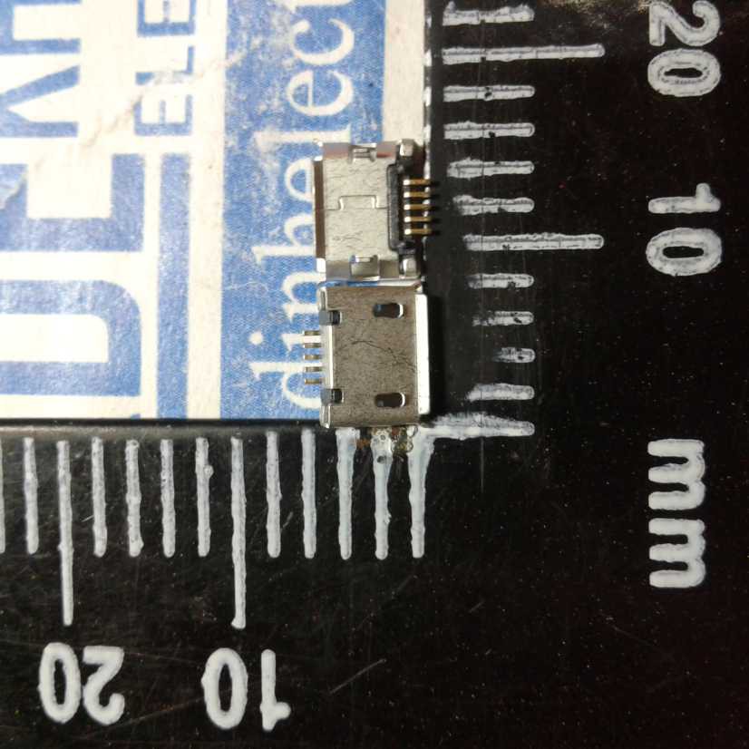 ĐẦU JACK CẮM MicroUSB CÁI MK5P TRỤ CẮM CHÂN DÀI kde0212