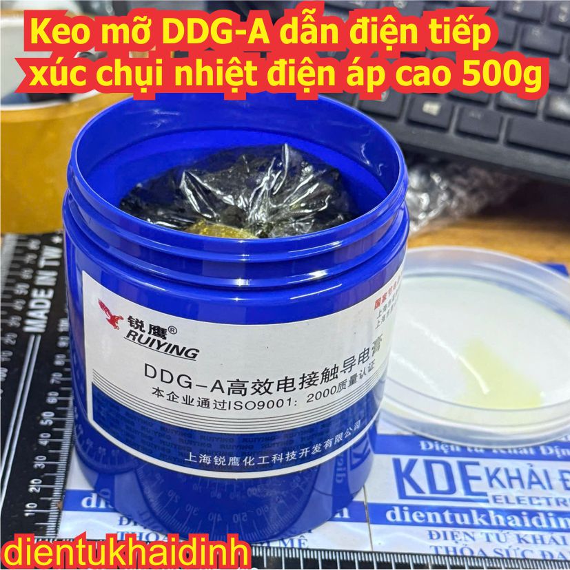 Keo mỡ DDG-A dẫn điện tiếp xúc chụi nhiệt điện áp cao 500g kde0565