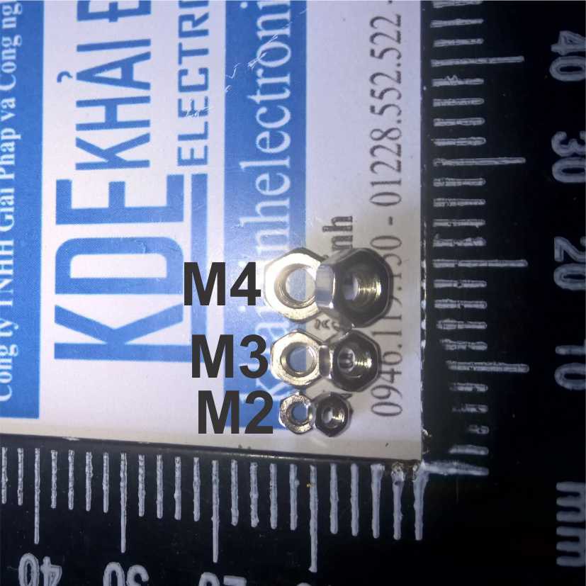 Đai Ốc tán vặn ECU Eru inox inoc thông dụng VR2 ~ VR8 GB52 M2 M2.5 M3 M4 M5 M6 M8  kde0423