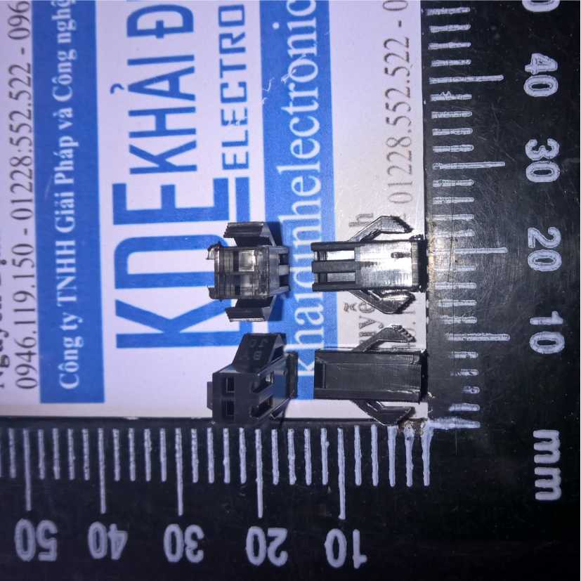 Bộ rời jack cắm hearder màu đen SM 2.54mm đầu nhựa lõi cos đực cái các loại 2P~8P kde0220