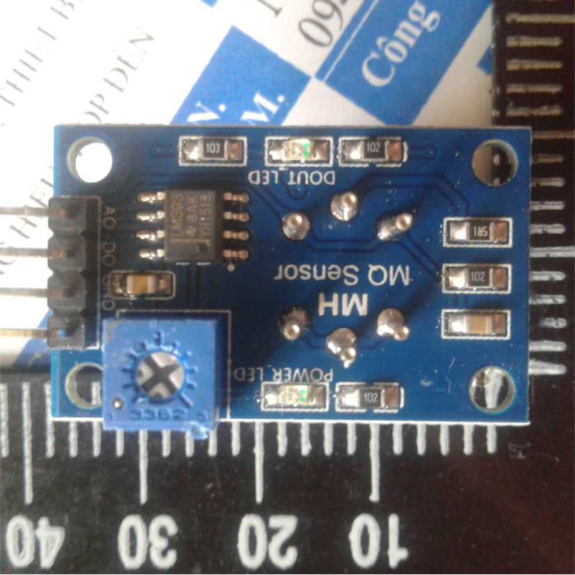 Module Cảm Biến Khí hydro MQ-8 kde0296
