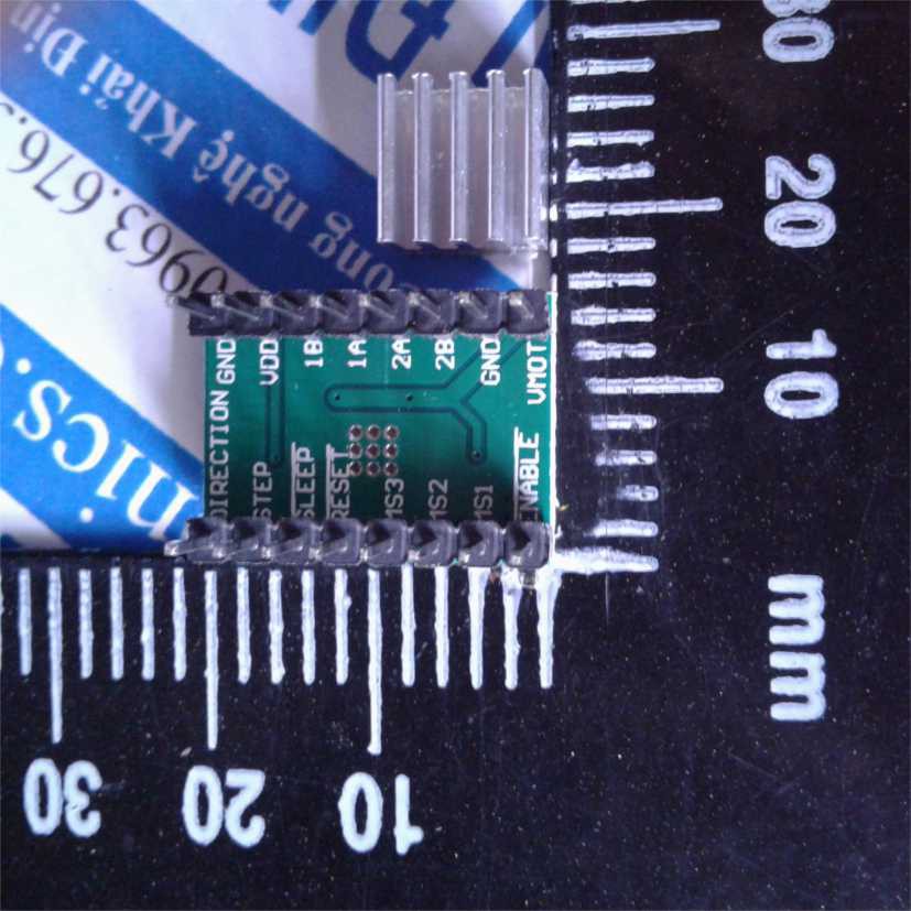 Module Điều Khiển Động Cơ Bước A4988, input: 8-35V max 2A kde0377