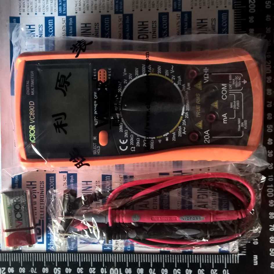 ĐỒNG HỒ VẠN NĂNG SỐ VICTOR VC890D kde0315