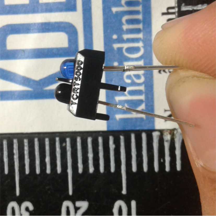 cụm 2 LED thu, phát hồng ngoại TCRT5000 kde0390