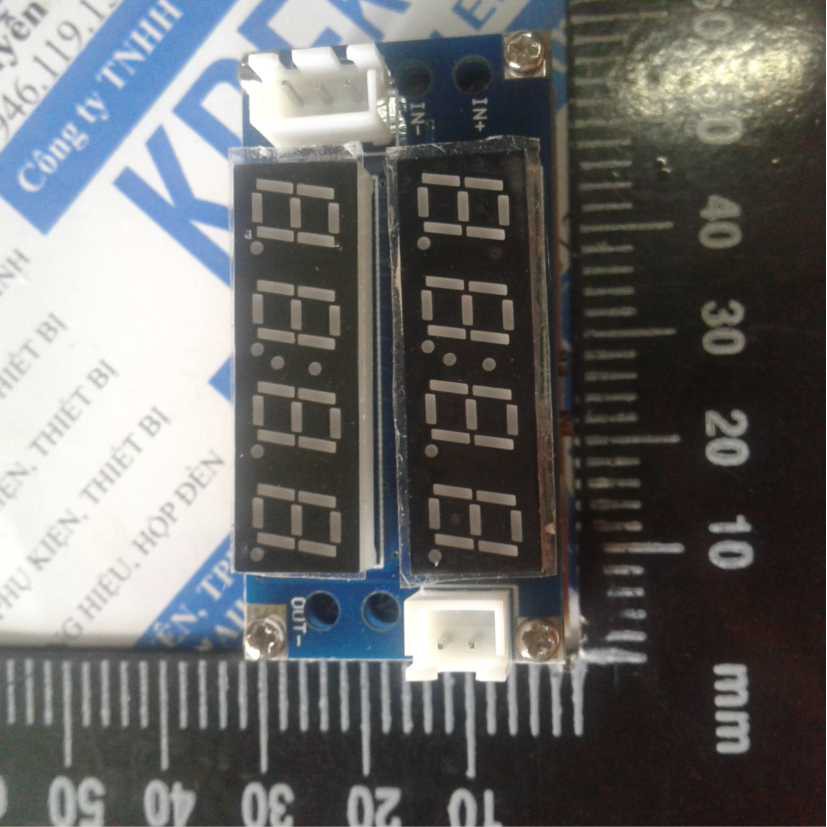 Module Sạc Pin 0,8-29V,5A, input:5-30V, giao tiếp UART, LED HIỂN THỊ DÒNG ÁP kde0319