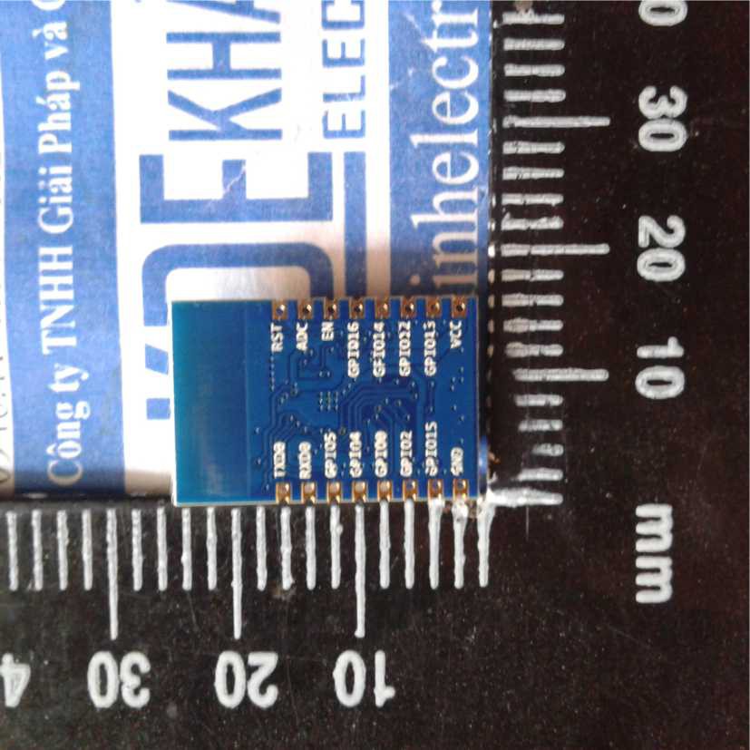 module wifi ESP8266-ESP-12, không socket, anten on board kde0137