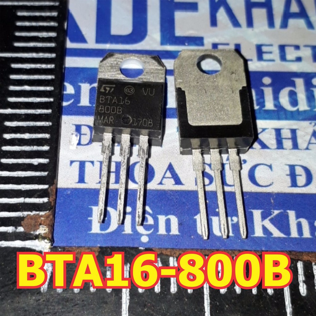 BTA16-800B BTA16 800B TO-220 TRIAC thyristor 2 chiều 16A 800V kde0202