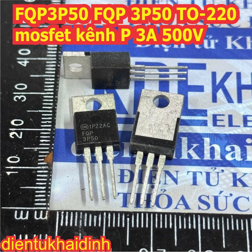 FQPF3P50 FQPF FQP3P50 FQP 3P50 TO-220 TO-220F TO-220 mosfet kênh P 3A 500V kde0539