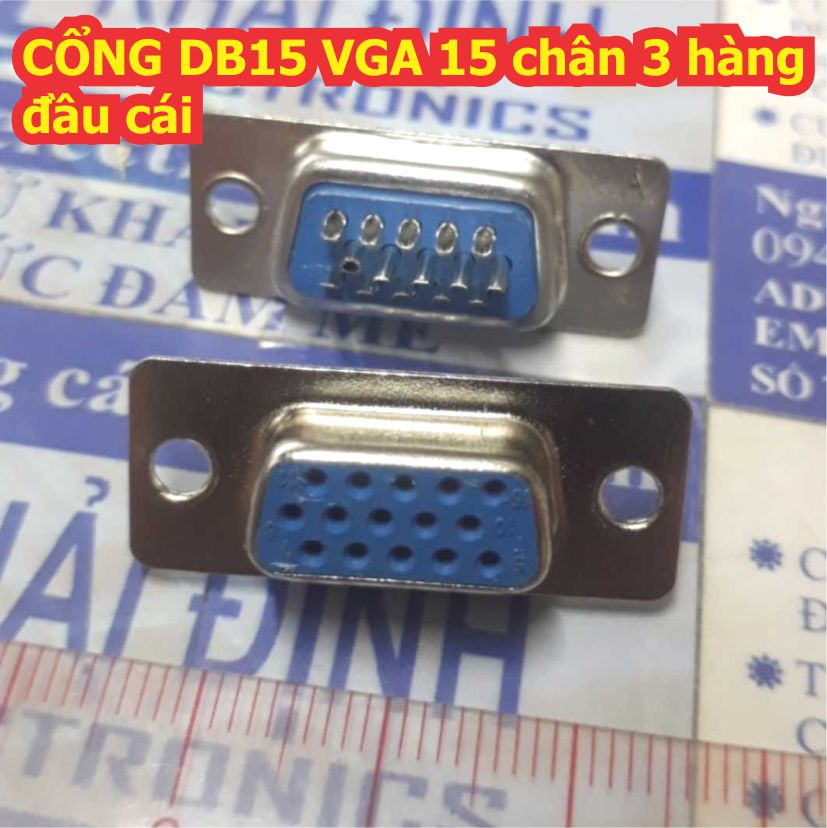 Đầu cổng DB9 DB15 DB25 DB37 hàn dây 9/15/25/37 chân VGA cổng đực/cái vỏ nhựa kde0240
