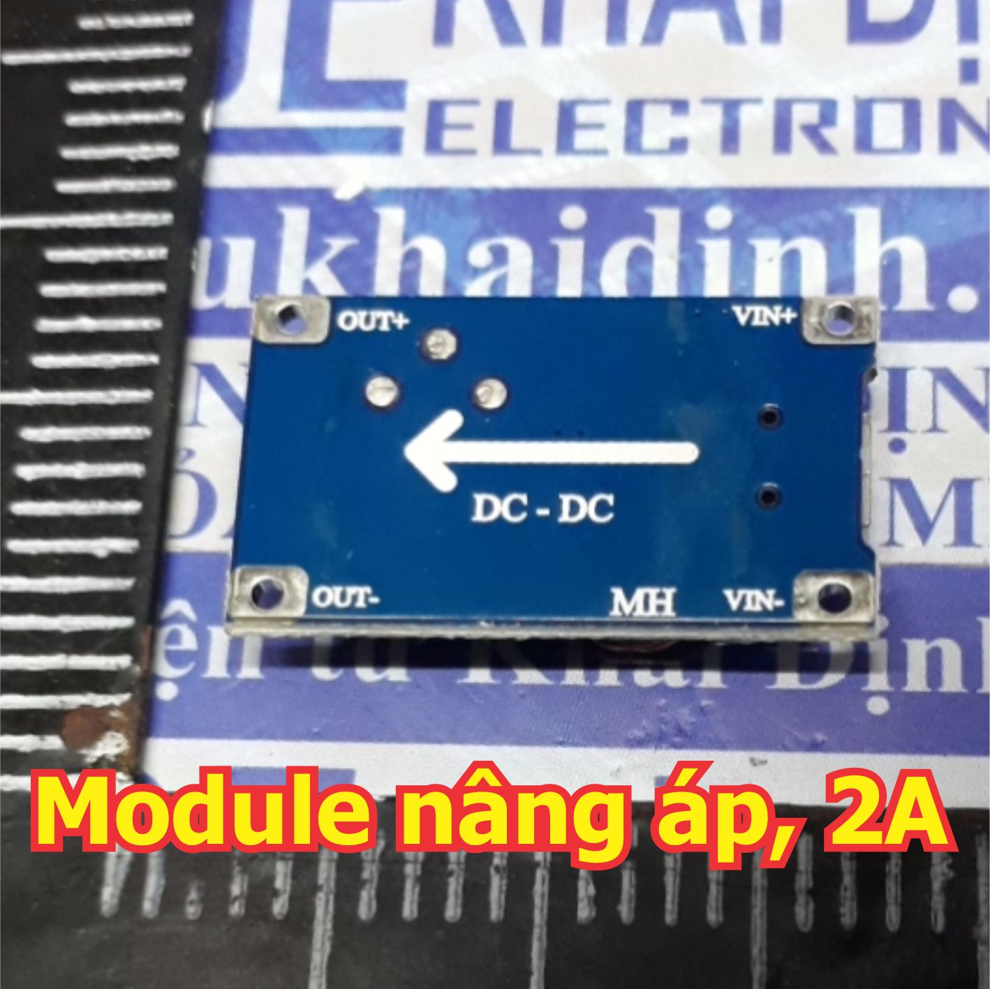 Module nâng tăng áp DC-DC BOOST 2A 2577 MT3608 input: 2.0-24V cổng microUsb / type-C output: 5-28V KDE0366