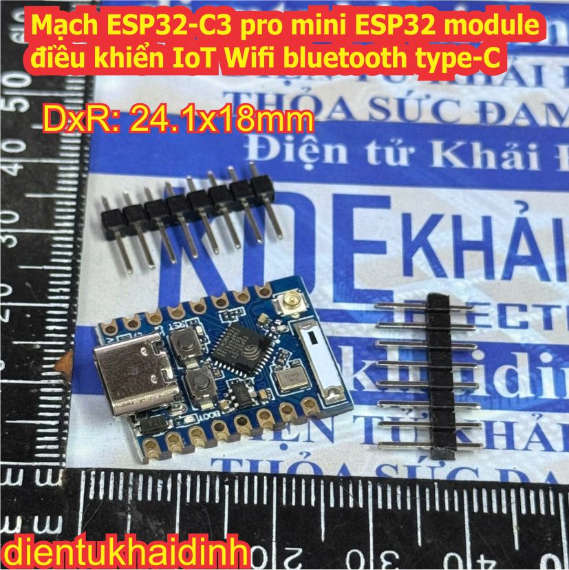 Mạch ESP32-C3 super, pro mini ESP32 ESP32-S3 N16R8 ESP32-S2-WROOM ESP32-S2 module điều khiển Wifi IoT type-C kde0350