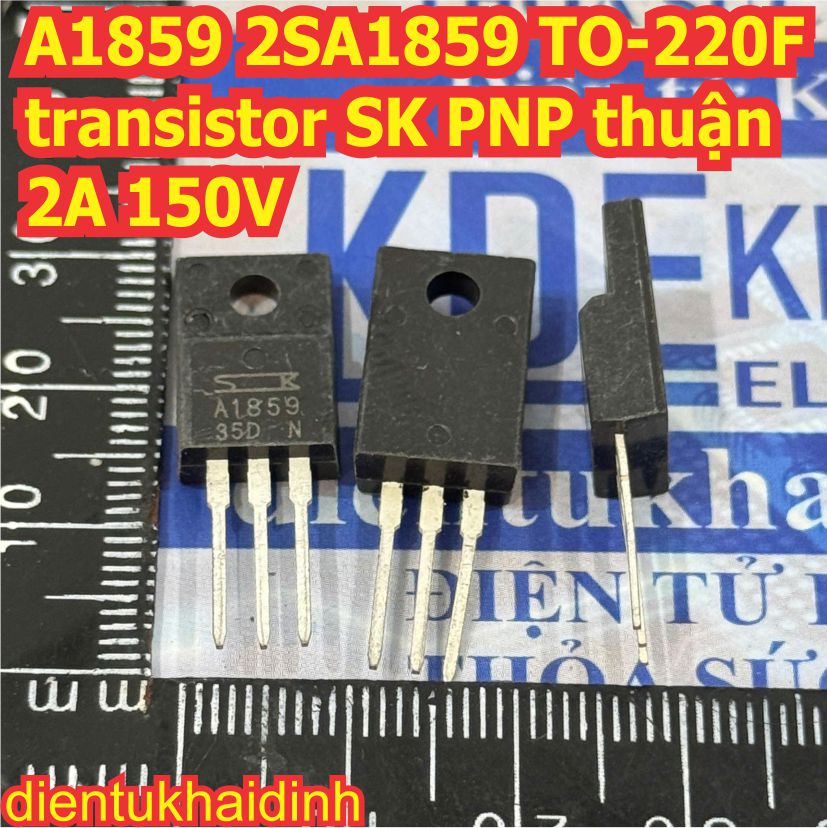 A1859 2SA1859 C4883A C4883 2SC4883 TO-220F transistor SK PNP NPN thuận nghịch 2A 150V kde0668