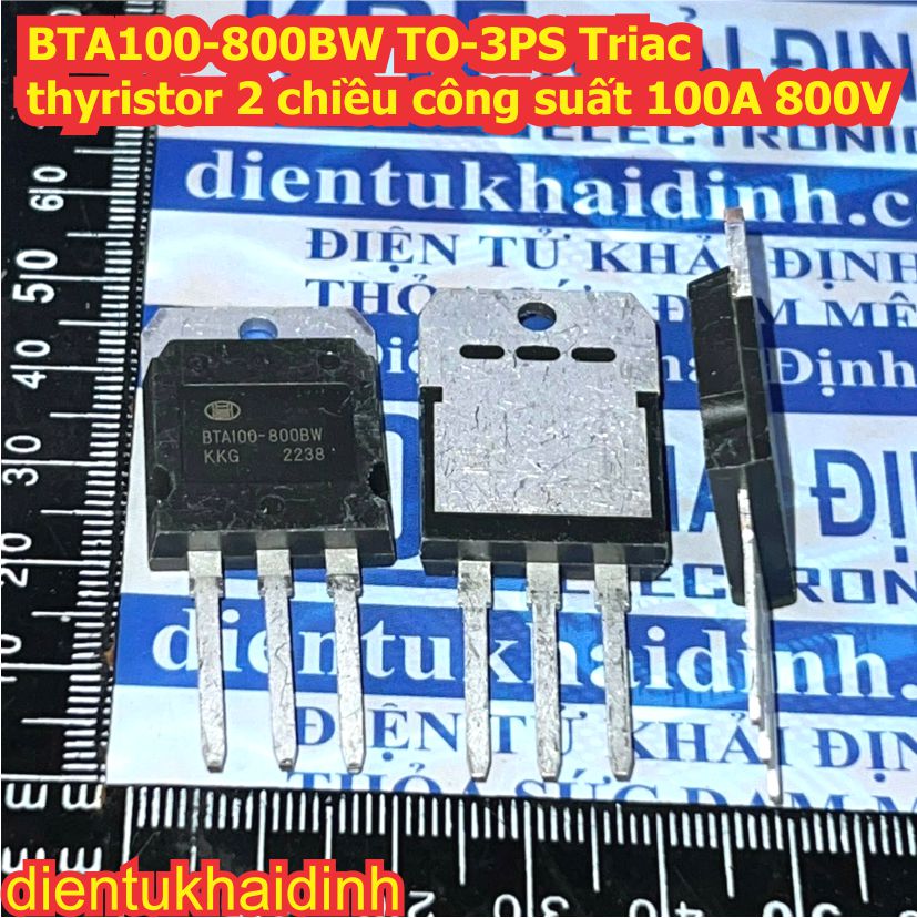 BTA100800B BTA100-800BW BTA100 800B 800W TO-DIP4 TO-3PS Triac công suất 100A 800V kde9476