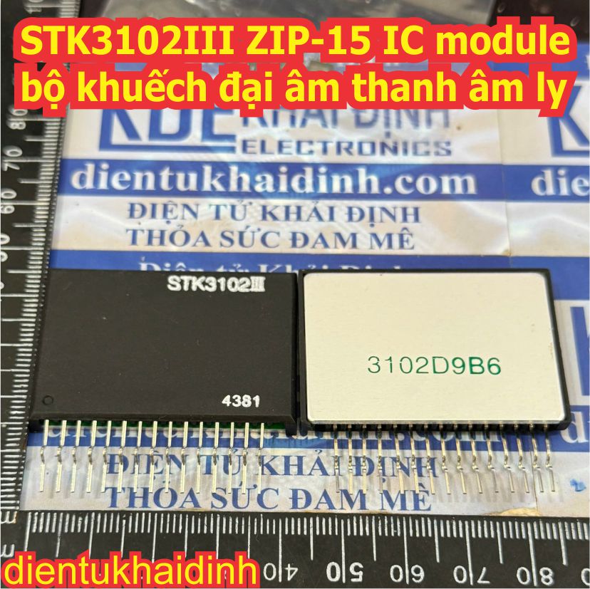 STK3102III STK3102 ZIP-15 IC module bộ khuếch đại âm thanh âm ly kde0739