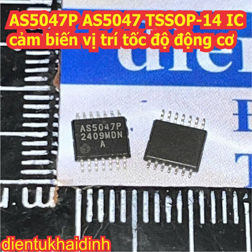AS5047P AS5047 TSSOP-14 IC cảm biến vị trí tốc độ động cơ kde0765