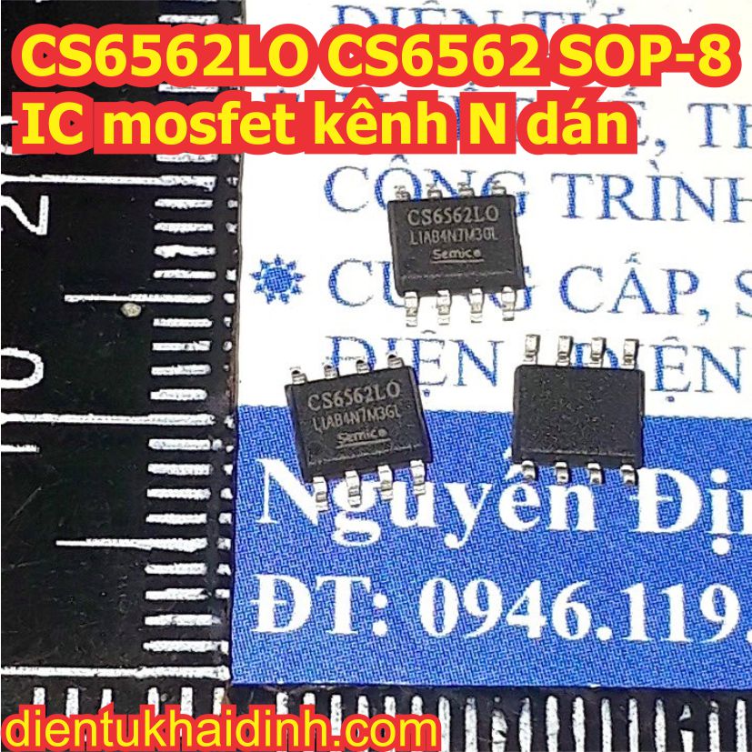 CS6562LO CS6562 SOP-8 IC mosfet kênh N dán kde0993