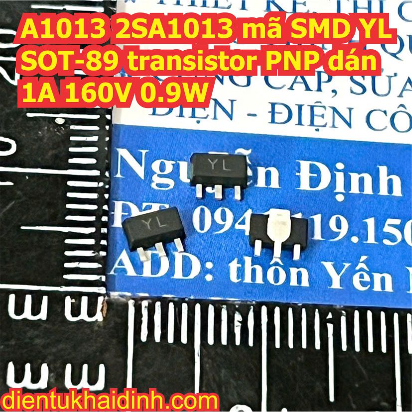 A1013 PNP transistor TO-92L 1A 160V 0.9W transistor nghịch kde0184