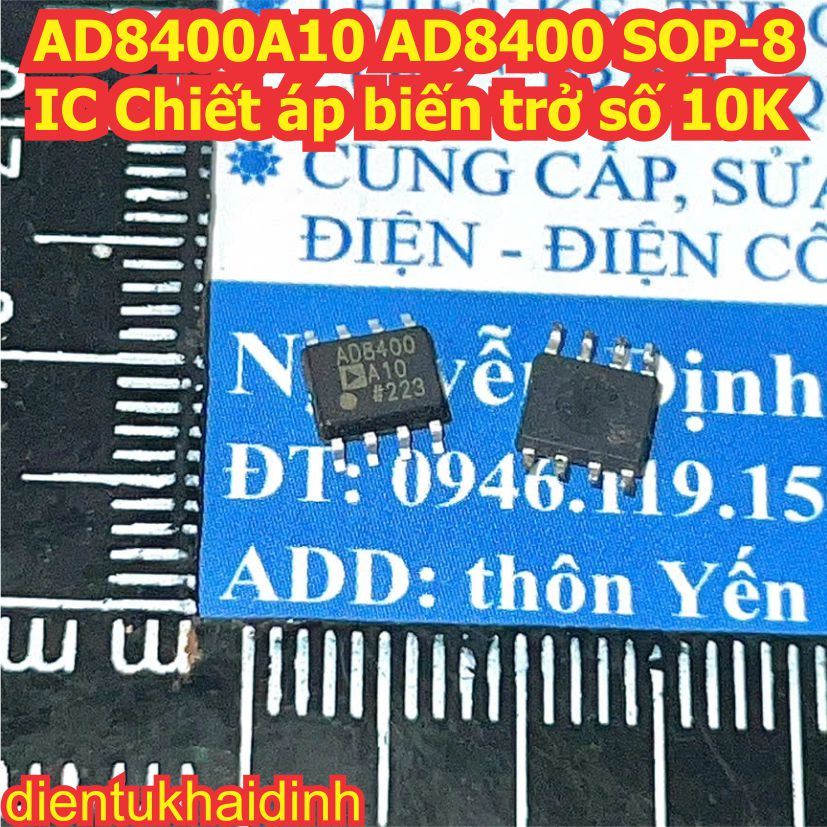 AD8400A1 AD8400 AD8400A10 SOP-8 IC Chiết áp biến trở số 1K 10K kde8099