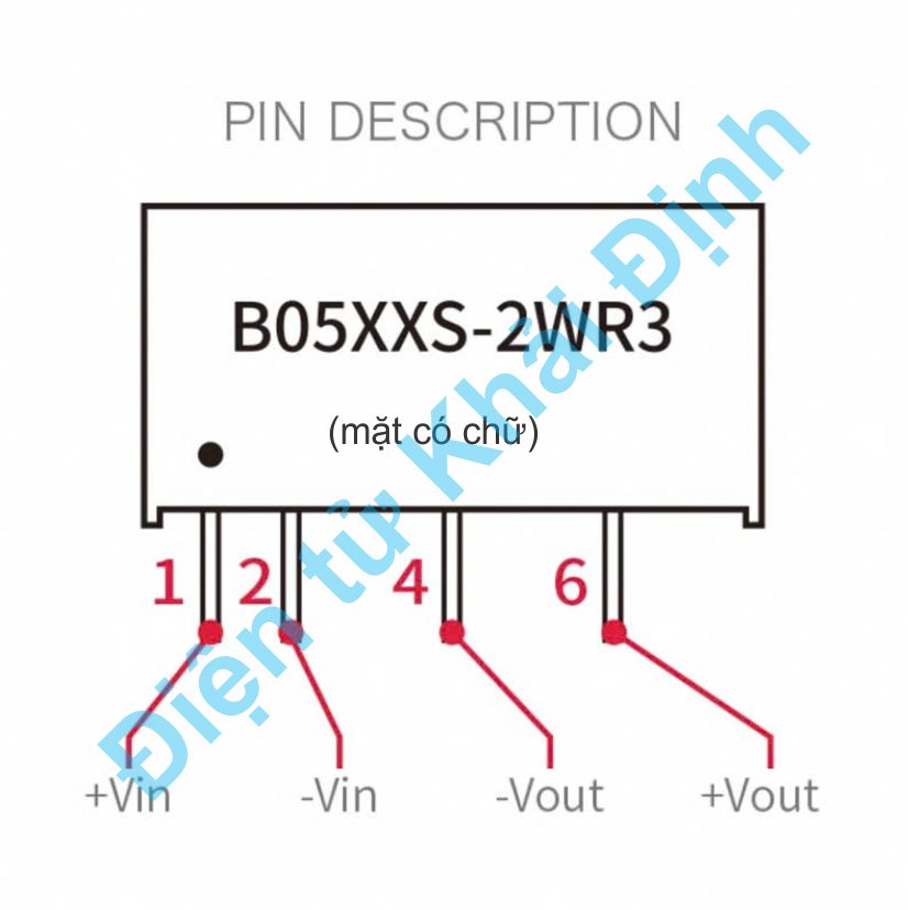 B0505S-2W B0505S B0505 2W DC-DC Converter PHINK nguồn cách ly 5V kde1147