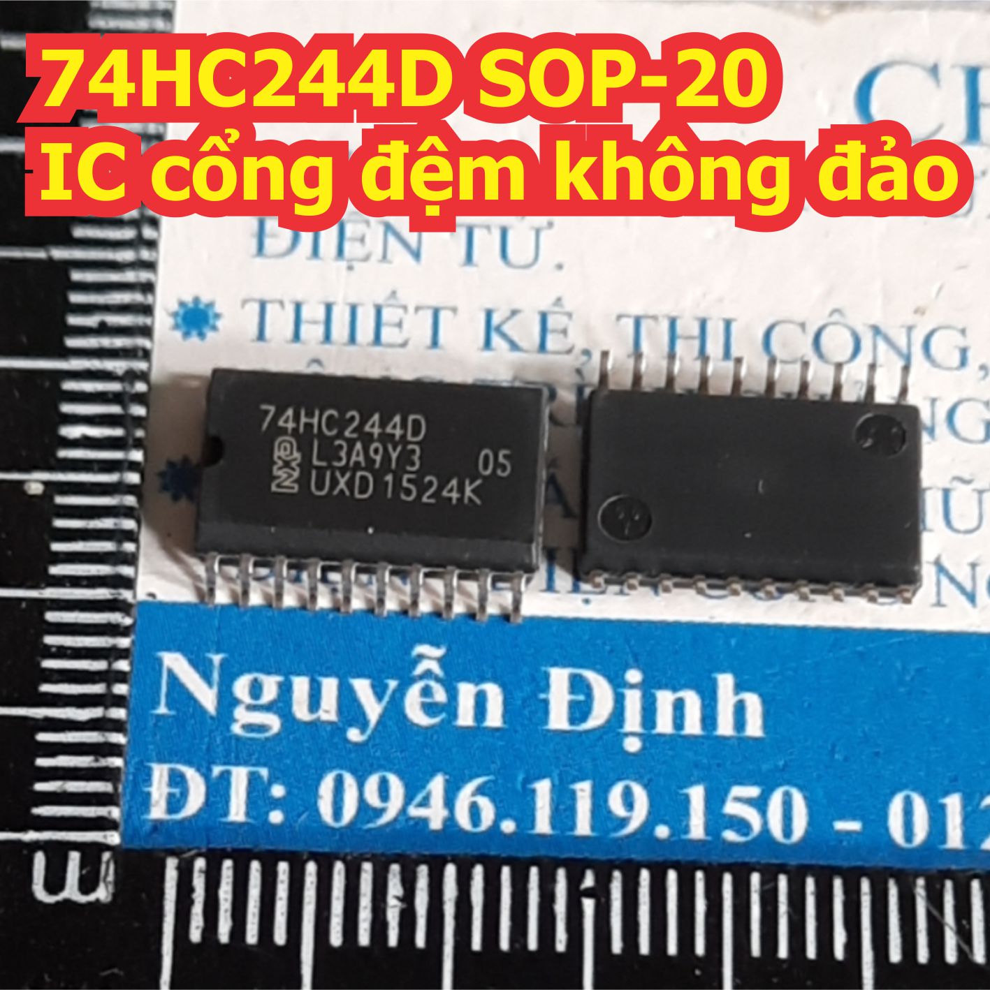 74HC244D 74HC244 HC244 SOP-20 IC cổng đệm không đảo kde1282