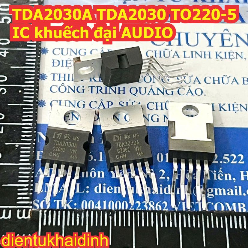 TDA2030A TDA2030 TO220-5 IC khuếch đại AUDIO kde1453