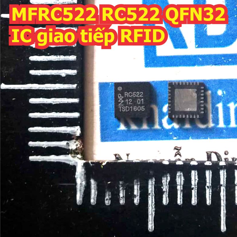 MFRC522 RC522 QFN32 IC giao tiếp RFID kde1472