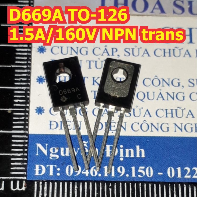 D669A D669 669 TO-126 1.5A 160V NPN trans thuận kde1482