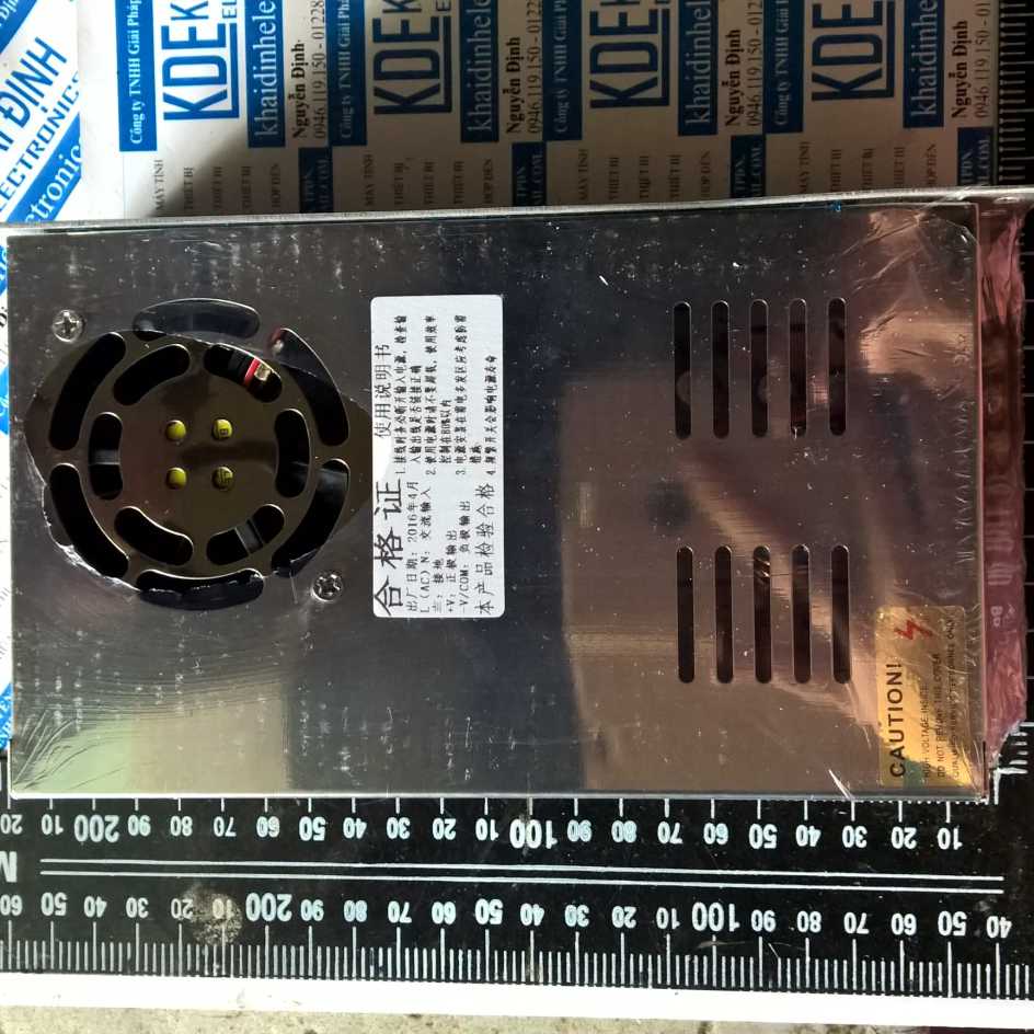 nguồn xung, nguồn tổ ong WANSEN 12V 30A 360W INDOOR kde1864