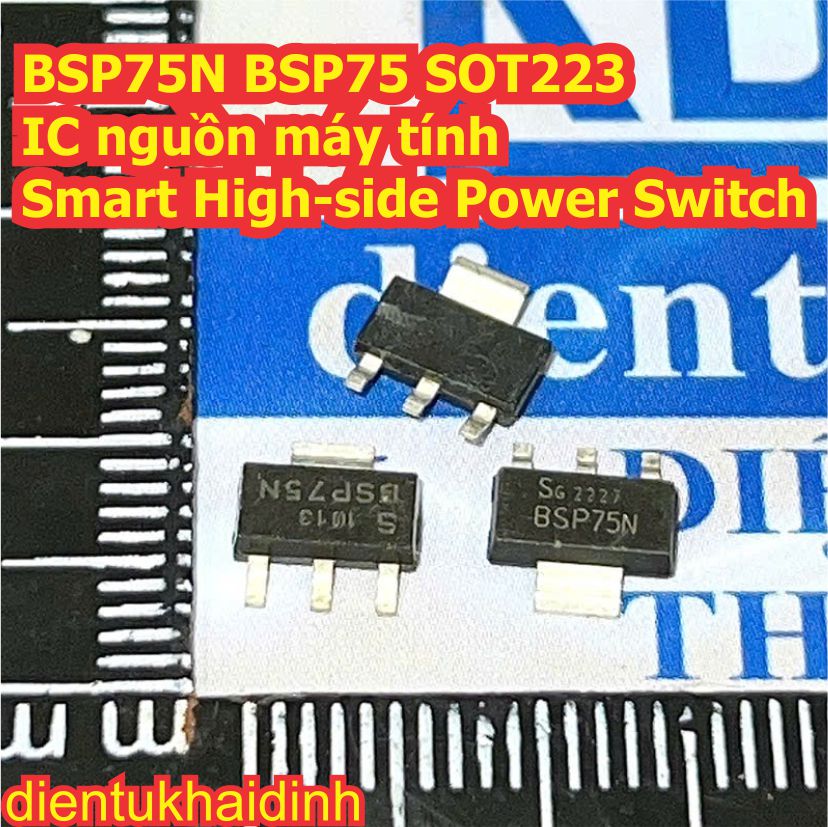 BSP452 BSP450 BSP75N BSP75 SOT-223 IC nguồn máy tính Smart High-side Power Switch kde7868