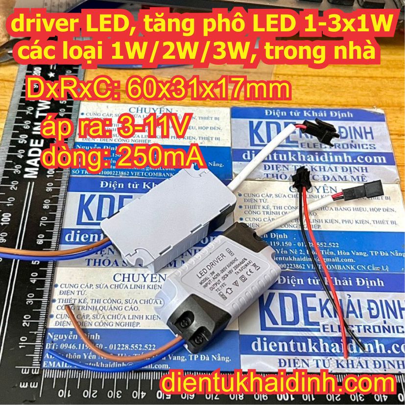 driver LED, tăng phô LED các loại 4W/5W/6W/7W/9W/12W/15W/18W/24W, trong nhà kde2344