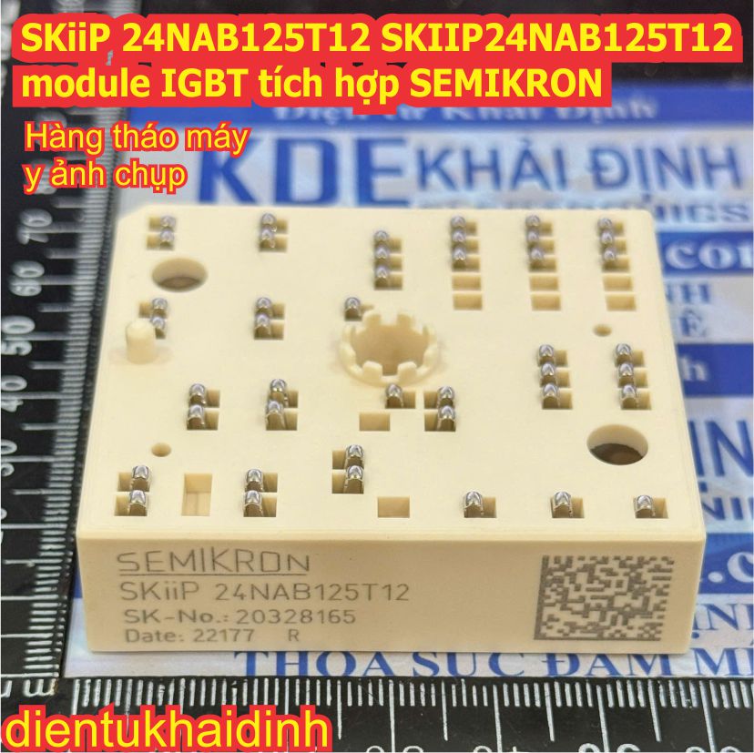 SKiiP 24NAB125T12 SKIIP24NAB125T12 module IGBT tích hợp SEMIKRON kde2528